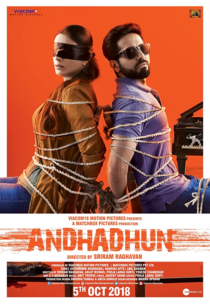 دانلود فیلم ملودی کور Andhadhun 2018