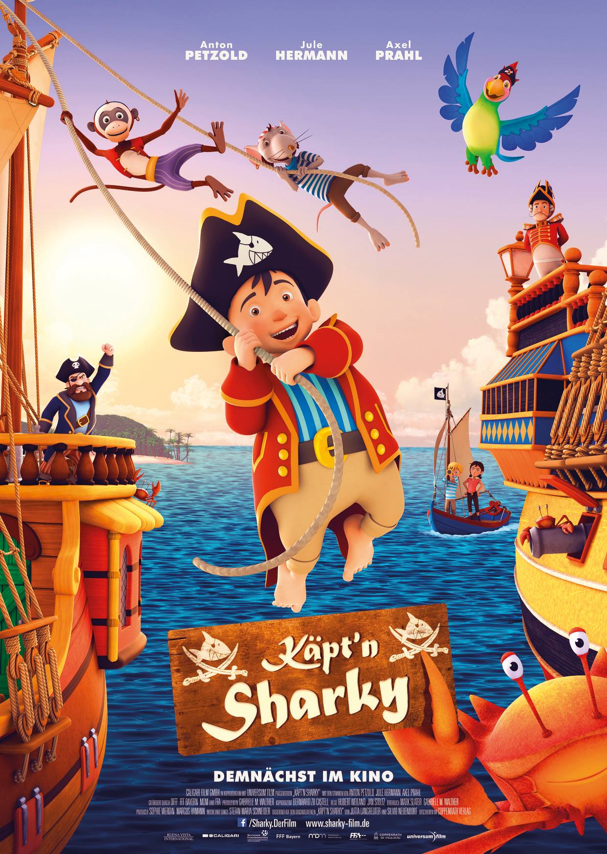 دانلود انیمیشن کاپیتان شارکی Captain Sharky با دوبله فارسی و کیفیت عالی