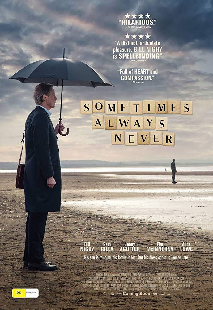 دانلود فیلم گاهی اوقات همیشه هرگز Sometimes Always Never 2018