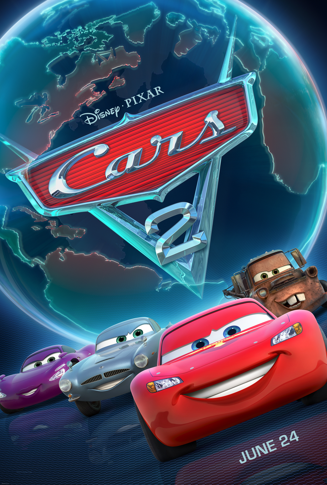 دانلود انیمیشن ماشین ها ۲ Cars 2 2011