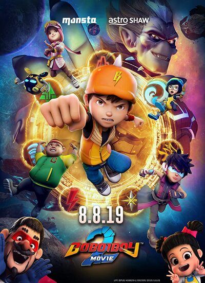 دانلود انیمیشن بوبو قهرمان کوچولو۲ BoBoiBoy Movie 2 2019