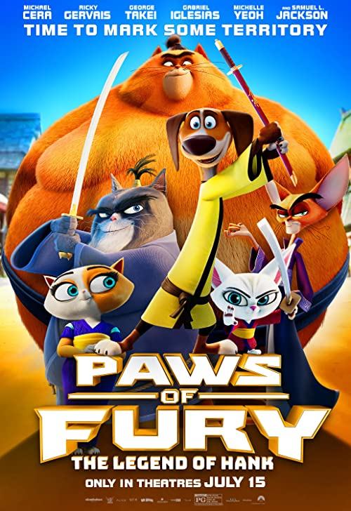 دانلود رایگان انیمیشن پنجه های خشم افسانه هنک Paws of Fury The Legend of Hank 2022(دوبله)