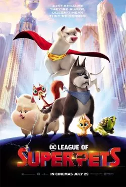 دانلود رایگان انیمیشن ابر حیوانات لیگ دی‌ سی DC League of Super-Pets 2022(دوبله فارسی+زیر نویس چسبیده ))